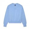 BLUZA DAMSKA FOX WORDMARK OVERSIZED FLEECE CREW CASHMERE BLUE M